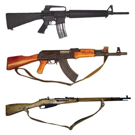 Порівняння М16 і АК-47 і 